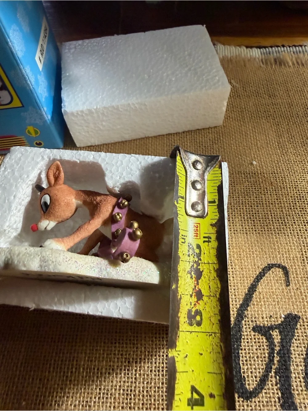 Enesco Brown Reindeer Figurine Rudolph island of misfit toys